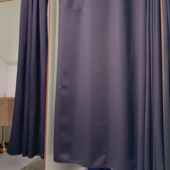 enganliegendes Abendkleid, dunkelblau - Dein Kleiderladen